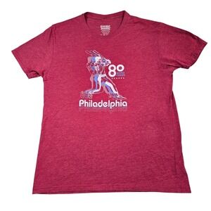 Shibe Vintage Sports Philadelphia Phillies World Series Champs T-Shirt Men M '80